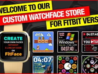 fitbit versa 2 custom watchfaces