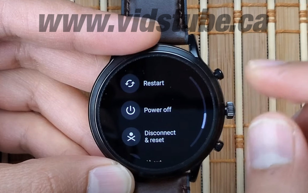 Fossil Gen 5 Recovery Mode Reboot Factory Reset Vidstube