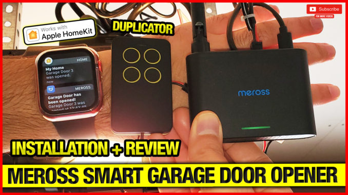 Meross Wifi Garage Door Opener