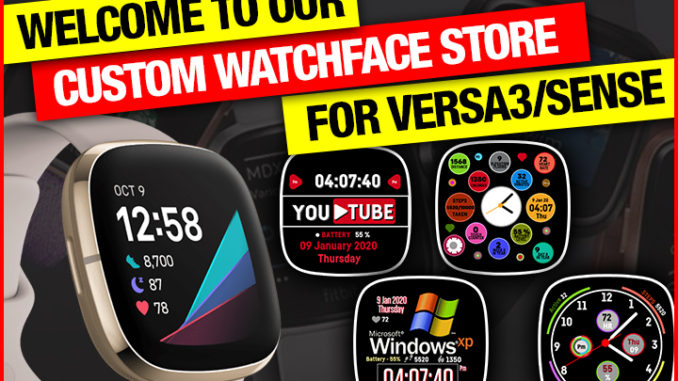 Fitbit Versa 3/Sense Watchface